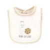 imageTouched by Nature Unisex Baby Organic Cotton Bibs Peas And Thank You One SizeBetter Together