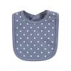 imageTouched by Nature Unisex Baby Organic Cotton Bibs Peas And Thank You One SizeBubblegum Floral