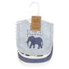 imageTouched by Nature Unisex Baby Organic Cotton Bibs Peas And Thank You One SizeClassic Safari