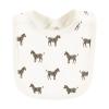 imageTouched by Nature Unisex Baby Organic Cotton Bibs Peas And Thank You One SizeClassic Safari Animals