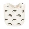 imageTouched by Nature Unisex Baby Organic Cotton Bibs Peas And Thank You One SizeClassic Safari Animals