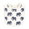imageTouched by Nature Unisex Baby Organic Cotton Bibs Peas And Thank You One SizeClassic Safari Animals
