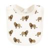 imageTouched by Nature Unisex Baby Organic Cotton Bibs Peas And Thank You One SizeClassic Safari Animals
