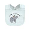 imageTouched by Nature Unisex Baby Organic Cotton Bibs Peas And Thank You One SizeDreamy Woodland