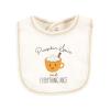 imageTouched by Nature Unisex Baby Organic Cotton Bibs Peas And Thank You One SizeFall Food