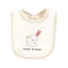 imageTouched by Nature Unisex Baby Organic Cotton Bibs Peas And Thank You One SizeFortune Cookie