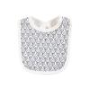 imageTouched by Nature Unisex Baby Organic Cotton Bibs Peas And Thank You One SizeMystic Sea