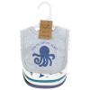 imageTouched by Nature Unisex Baby Organic Cotton Bibs Peas And Thank You One SizeMystic Sea
