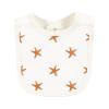 imageTouched by Nature Unisex Baby Organic Cotton Bibs Peas And Thank You One SizeMystic Sea Creatures