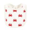 imageTouched by Nature Unisex Baby Organic Cotton Bibs Peas And Thank You One SizeMystic Sea Creatures