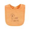 imageTouched by Nature Unisex Baby Organic Cotton Bibs Peas And Thank You One SizePeas and Thank You