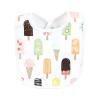 imageTouched by Nature Unisex Baby Organic Cotton Bibs Peas And Thank You One SizePopsicle