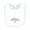 imageTouched by Nature Unisex Baby Organic Cotton Bibs Peas And Thank You One SizePopsicle