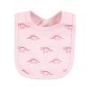 imageTouched by Nature Unisex Baby Organic Cotton Bibs Peas And Thank You One SizeRetro Dino