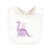 imageTouched by Nature Unisex Baby Organic Cotton Bibs Peas And Thank You One SizeRetro Dino