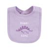 imageTouched by Nature Unisex Baby Organic Cotton Bibs Peas And Thank You One SizeRetro Dino