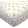 imageTouched by Nature Unisex Baby and Toddler Organic Cotton Crib Sheet Powder Blue One SizeBirch Trees