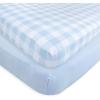 Plaid Solid Light Blue