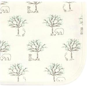 imageTouched by Nature Unisex Baby Organic Cotton Swaddle Receiving and Multipurpose Blanket Flower One SizeBirch Trees