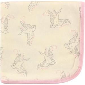 imageTouched by Nature Unisex Baby Organic Cotton Swaddle Receiving and Multipurpose Blanket Flower One SizeBird