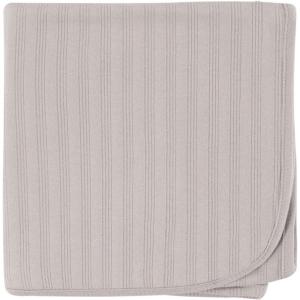 imageTouched by Nature Unisex Baby Organic Cotton Swaddle Receiving and Multipurpose Blanket Flower One SizeGray