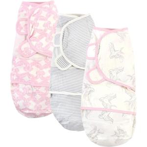 imageTouched by Nature Unisex Baby Organic Cotton Swaddle Wraps Boho Fox 03 MonthsBird
