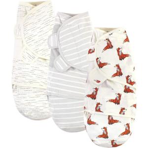 imageTouched by Nature Unisex Baby Organic Cotton Swaddle Wraps Boho Fox 03 MonthsBoho Fox