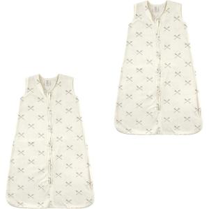 imageTouched by Nature unisexbaby Organic Cotton Sleeveless Wearable Sleeping Bag Sack BlanketArrows 2pack