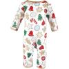 imageTouched by Nature Baby Girls Organic Cotton CoverallsChristmas Cookies