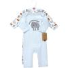 imageTouched by Nature Baby Girls Organic Cotton CoverallsEndangered Elephant