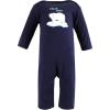 imageTouched by Nature Baby Girls Organic Cotton CoverallsEndangered Polar Bear