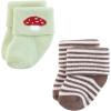 imageTouched by Nature Baby Infant Boy Organic Cotton Socks Forest Explorer 612 Months Brown