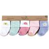 imageTouched by Nature Baby Infant Girl Organic Cotton Socks Flower Market 06 Months Pink