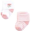 imageTouched by Nature Baby Infant Girl Organic Cotton Socks Flower Market 06 Months Pink