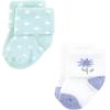 imageTouched by Nature Baby Infant Girl Organic Cotton Socks Flower Market 612 Months Pink