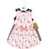 imageTouched by Nature Girls One Size Organic Cotton Short LongSleeve DressesPink Flamingo