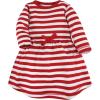 imageTouched by Nature Girls One Size Organic Cotton Short LongSleeve DressesRed