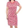 imageTouched by Nature Girls One Size Organic Cotton Short LongSleeve DressesWomen Poppy Short Sleeve