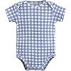 imageTouched by Nature Unisex Baby Organic Cotton BodysuitsBlue Peanut