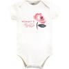 imageTouched by Nature Unisex Baby Organic Cotton BodysuitsBubblegum Floral