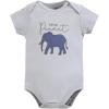 imageTouched by Nature Unisex Baby Organic Cotton BodysuitsClassic Safari