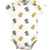 imageTouched by Nature Unisex Baby Organic Cotton BodysuitsFruits and Veggies