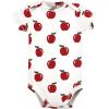 imageTouched by Nature Unisex Baby Organic Cotton BodysuitsFruits and Veggies