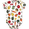 imageTouched by Nature Unisex Baby Organic Cotton BodysuitsHappy Veggies