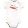 imageTouched by Nature Unisex Baby Organic Cotton BodysuitsHappy Veggies