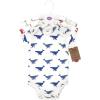 imageTouched by Nature Unisex Baby Organic Cotton BodysuitsMystic Sea Creatures Short Sleeve
