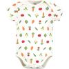imageTouched by Nature Unisex Baby Organic Cotton BodysuitsPeas and Thank You