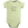 imageTouched by Nature Unisex Baby Organic Cotton BodysuitsPeas and Thank You