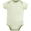 imageTouched by Nature Unisex Baby Organic Cotton BodysuitsPeas and Thank You