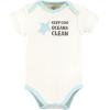imageTouched by Nature Unisex Baby Organic Cotton BodysuitsPlanet B